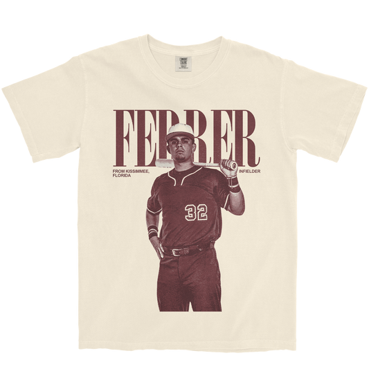 FERNANDO FERRER JR. VINTAGE IVORY TEE