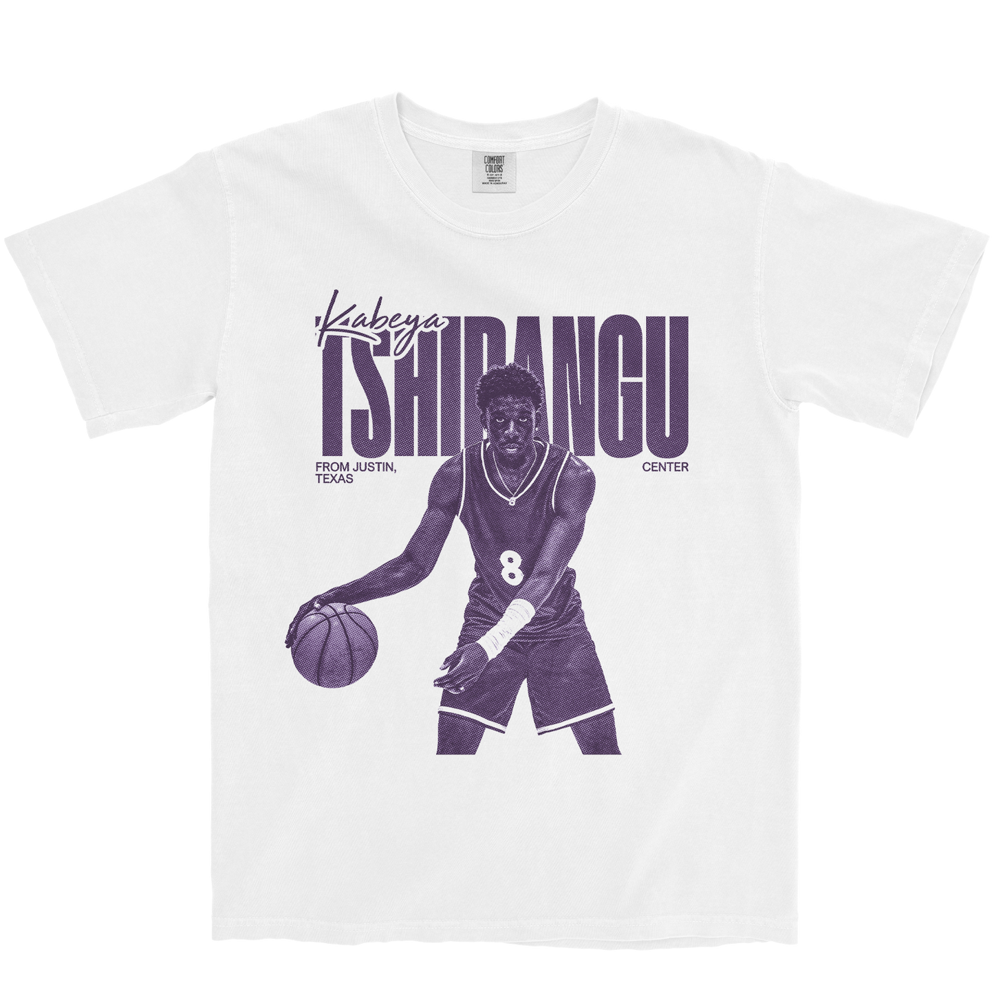 KABEYA TSHIBANGU VINTAGE WHITE TEE