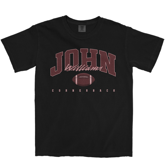 JOHN WILLIAMS RETRO BLACK TEE