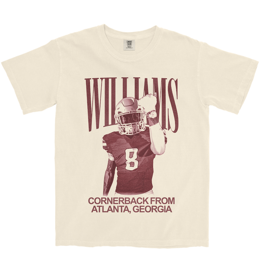JOHN WILLIAMS VINTAGE IVORY TEE