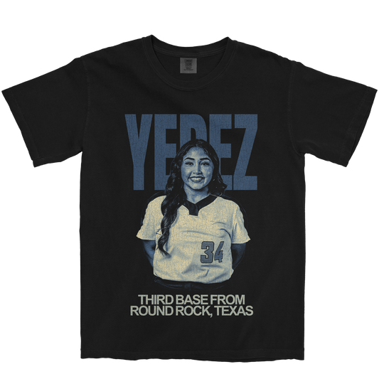 KIMBERLY YEPEZ VINTAGE BLACK TEE