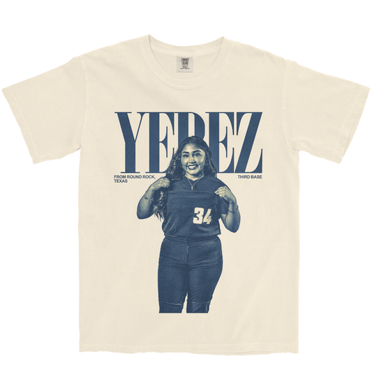 KIMBERLY YEPEZ VINTAGE IVORY TEE