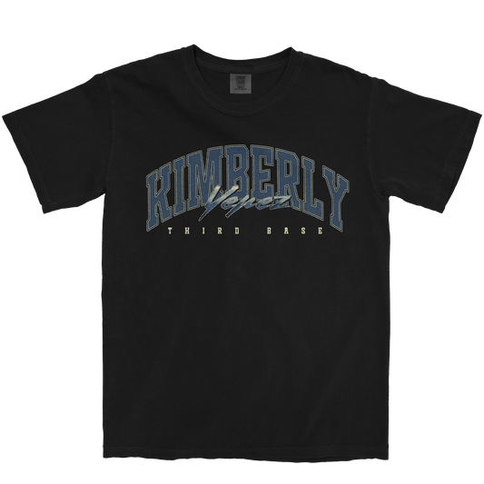 KIMBERLY YEPEZ RETRO BLACK TEE