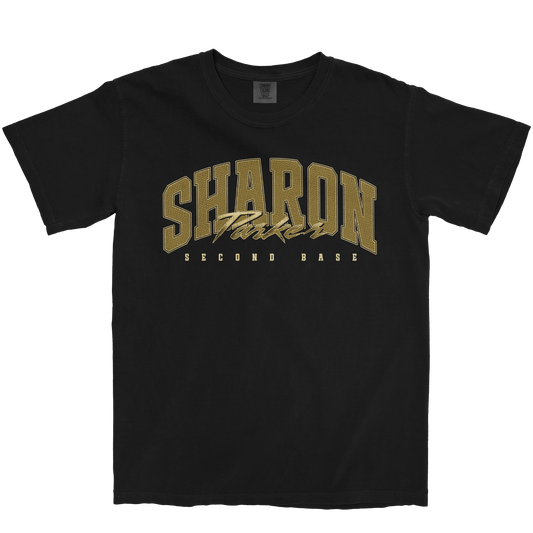 SHARON PARKER RETRO BLACK TEE
