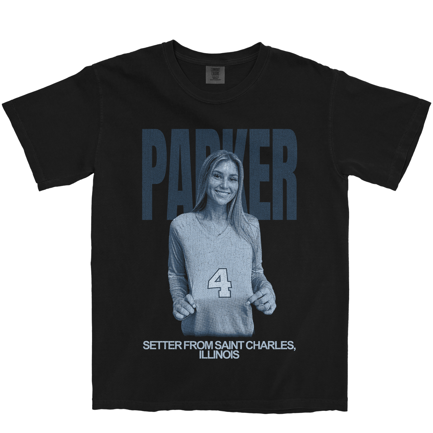 JESSICA PARKER VINTAGE BLACK TEE