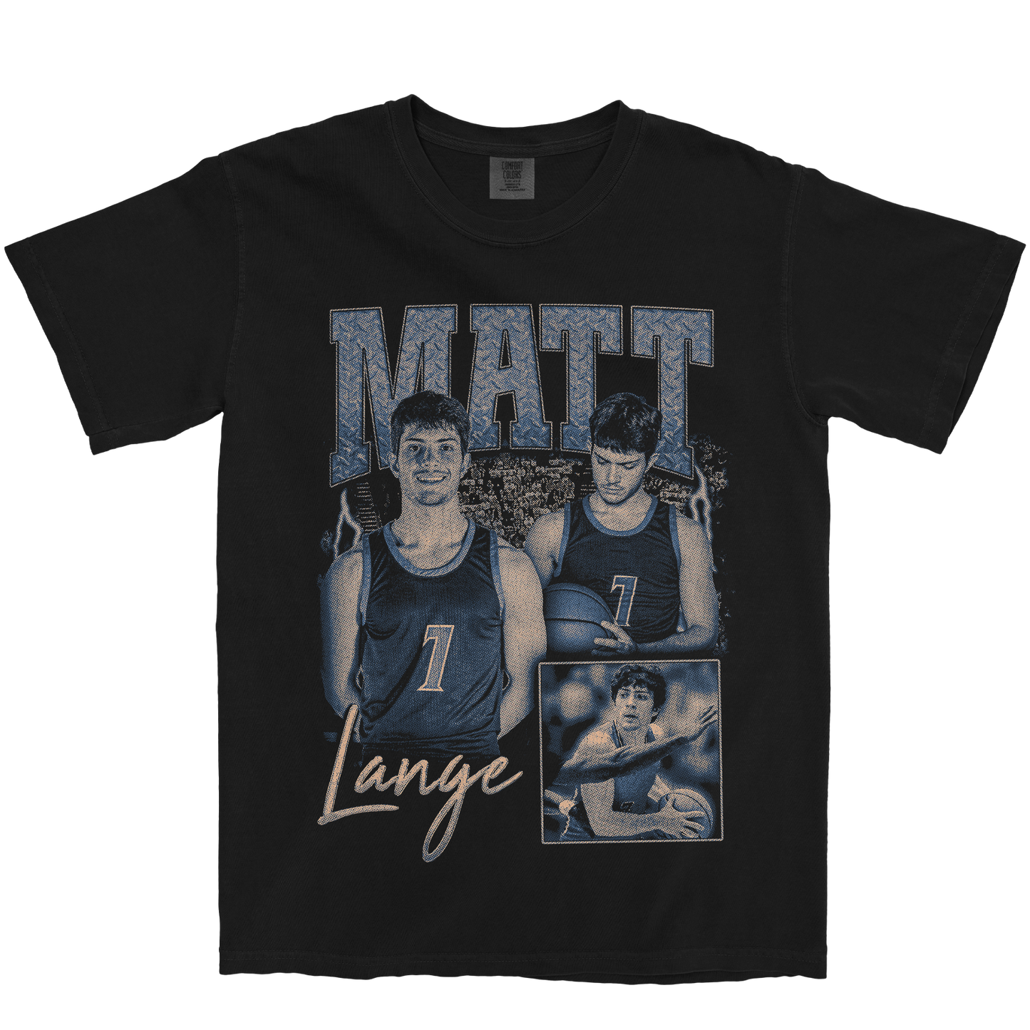 MATT LANGE GRAPHIC BLACK TEE