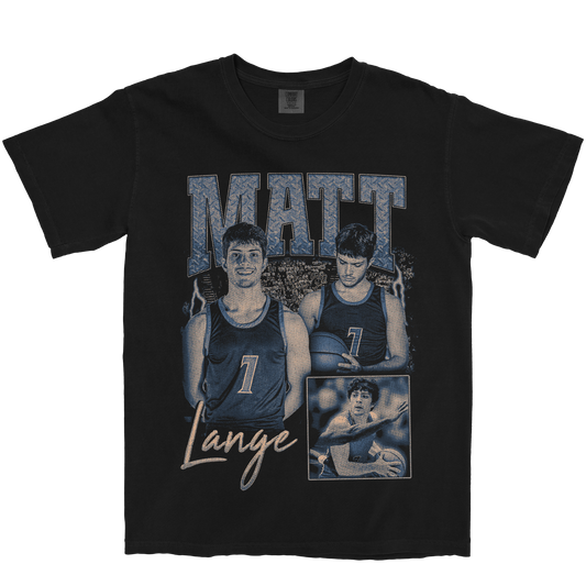 MATT LANGE GRAPHIC BLACK TEE
