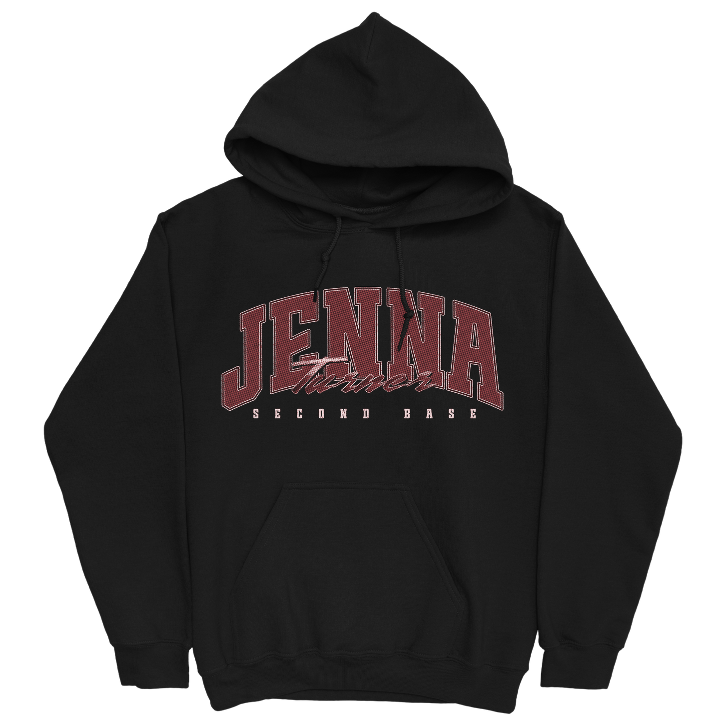 JENNA TURNER RETRO BLACK HOODIE