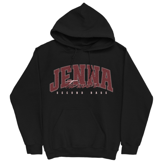 JENNA TURNER RETRO BLACK HOODIE
