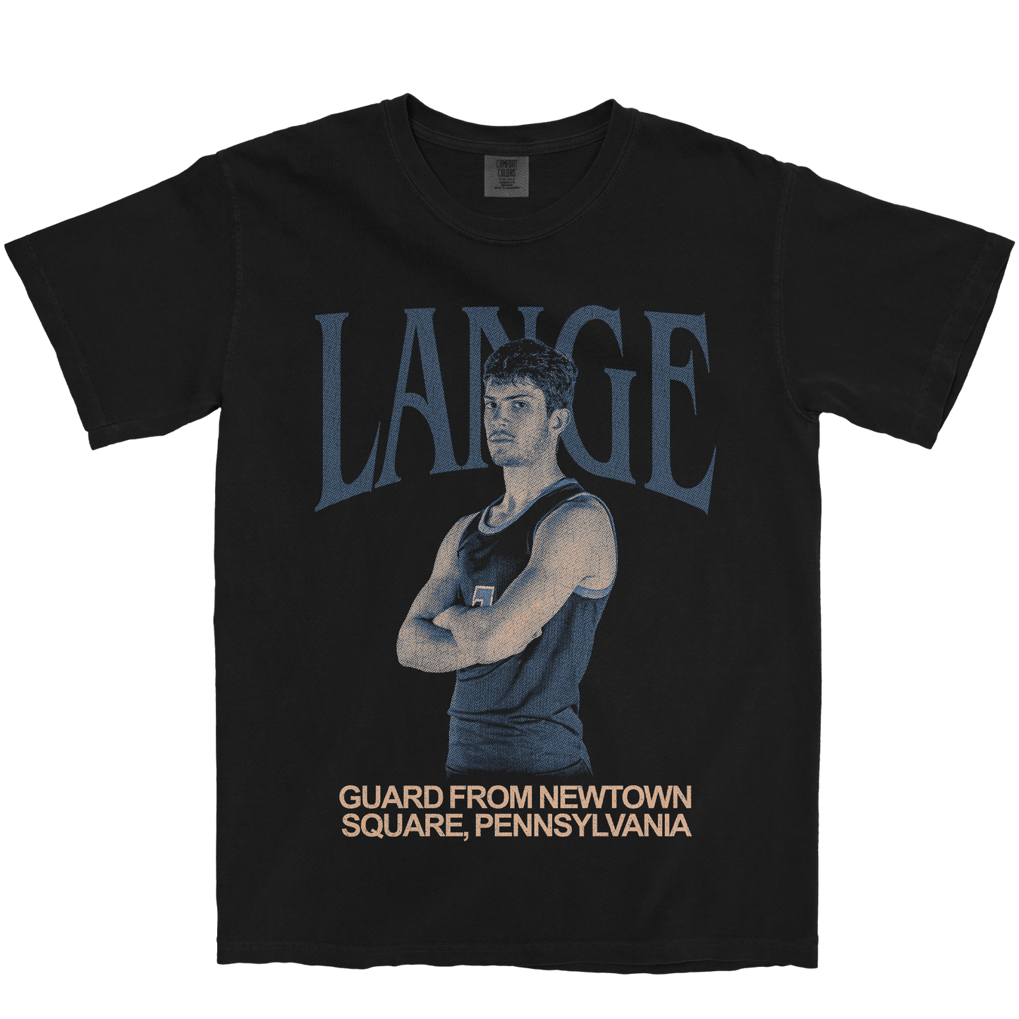 MATT LANGE VINTAGE BLACK TEE