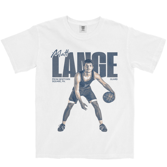 MATT LANGE VINTAGE WHITE TEE
