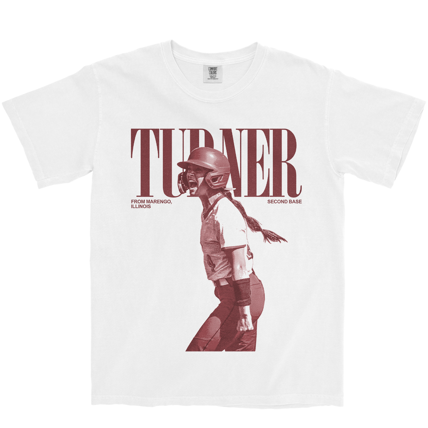JENNA TURNER VINTAGE WHITE TEE