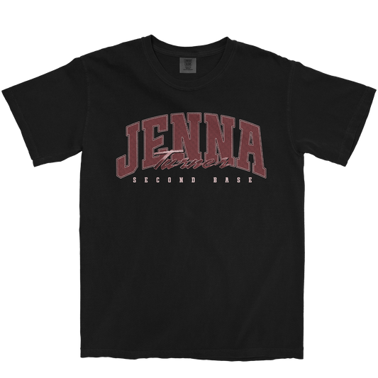 JENNA TURNER RETRO BLACK TEE
