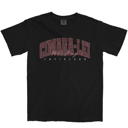 CIMARA-LEI WESSLING RETRO BLACK TEE
