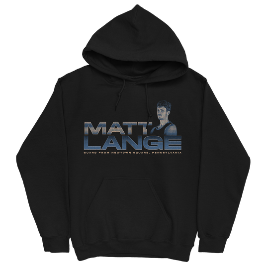 MATT LANGE RETRO BLACK HOODIE
