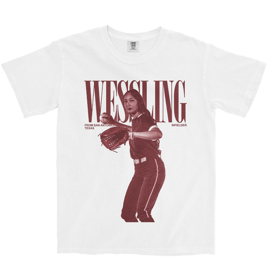 CIMARA-LEI WESSLING VINTAGE WHITE TEE