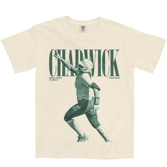 LINDSEY CHADWICK VINTAGE IVORY TEE