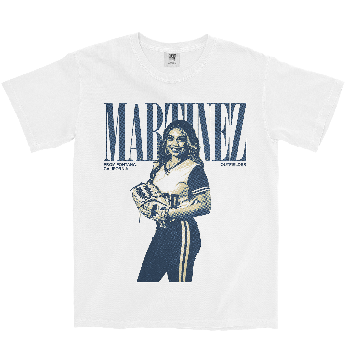 AVA MARTINEZ VINTAGE WHITE TEE