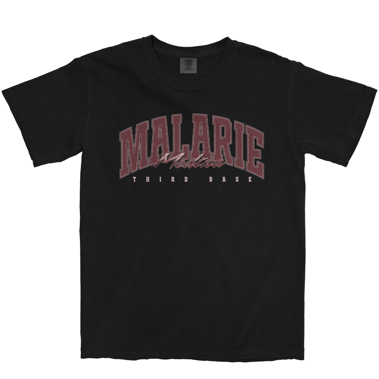 MALARIE MEDINA RETRO BLACK TEE