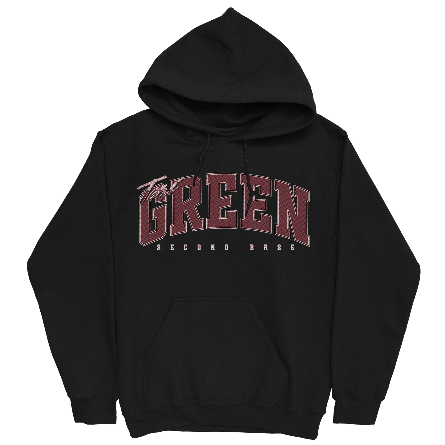 TORI GREEN RETRO BLACK HOODIE
