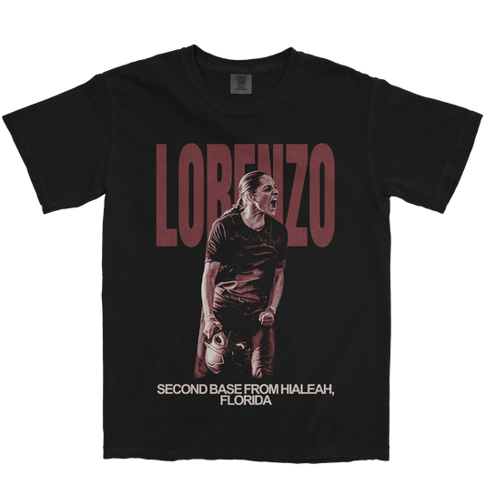 BROOKLYN LORENZO VINTAGE BLACK TEE