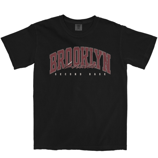BROOKLYN LORENZO RETRO BLACK TEE