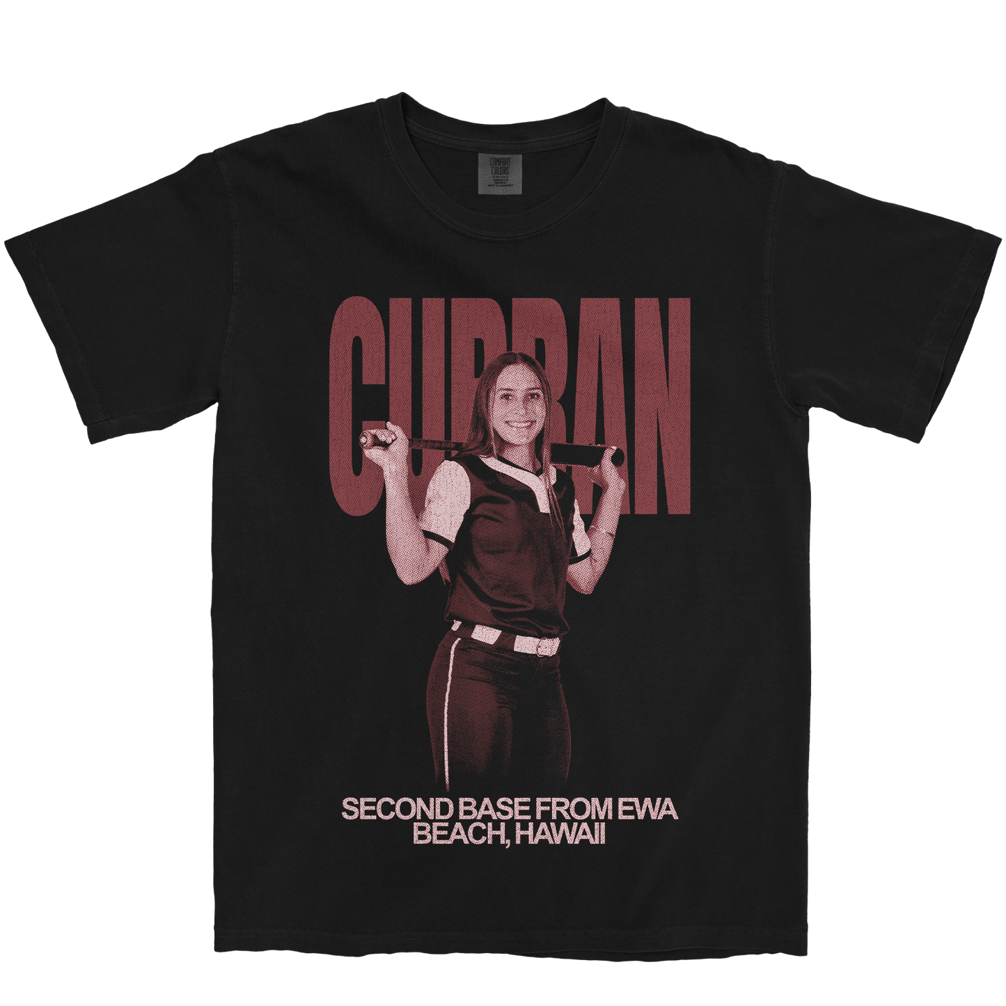 CAIRAH CURRAN VINTAGE BLACK TEE