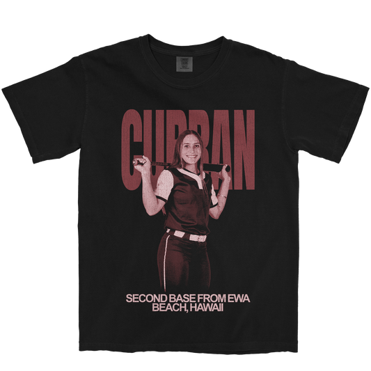 CAIRAH CURRAN VINTAGE BLACK TEE