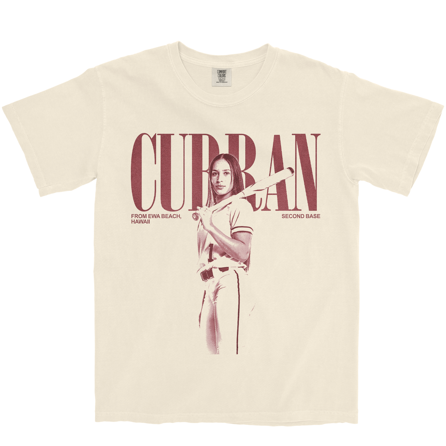 CAIRAH CURRAN VINTAGE IVORY TEE