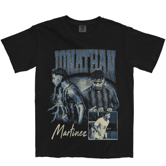 JONATHAN MARTINEZ GRAPHIC BLACK TEE