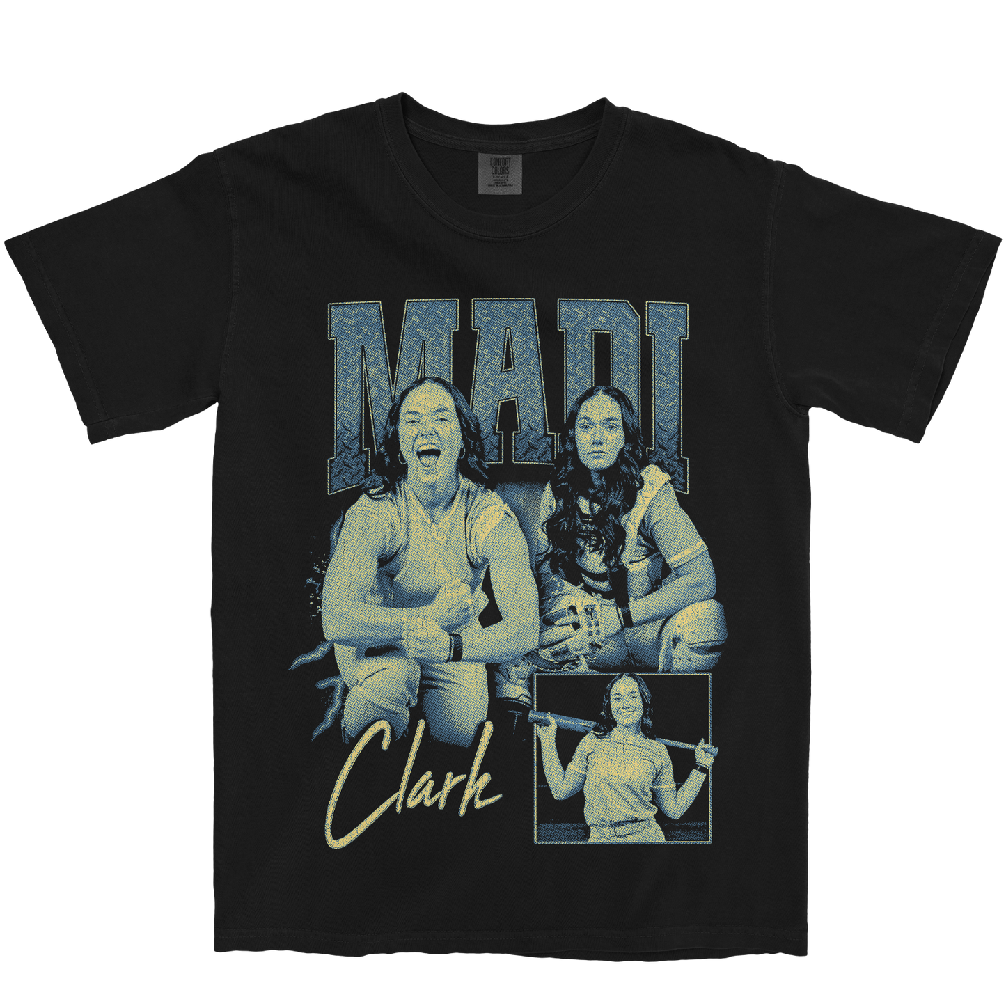 MADI CLARK GRAPHIC BLACK TEE
