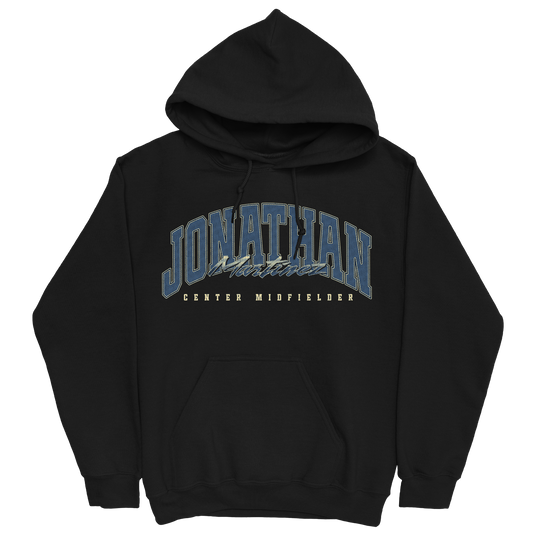 JONATHAN MARTINEZ RETRO BLACK HOODIE