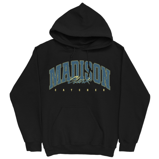MADI CLARK RETRO BLACK HOODIE