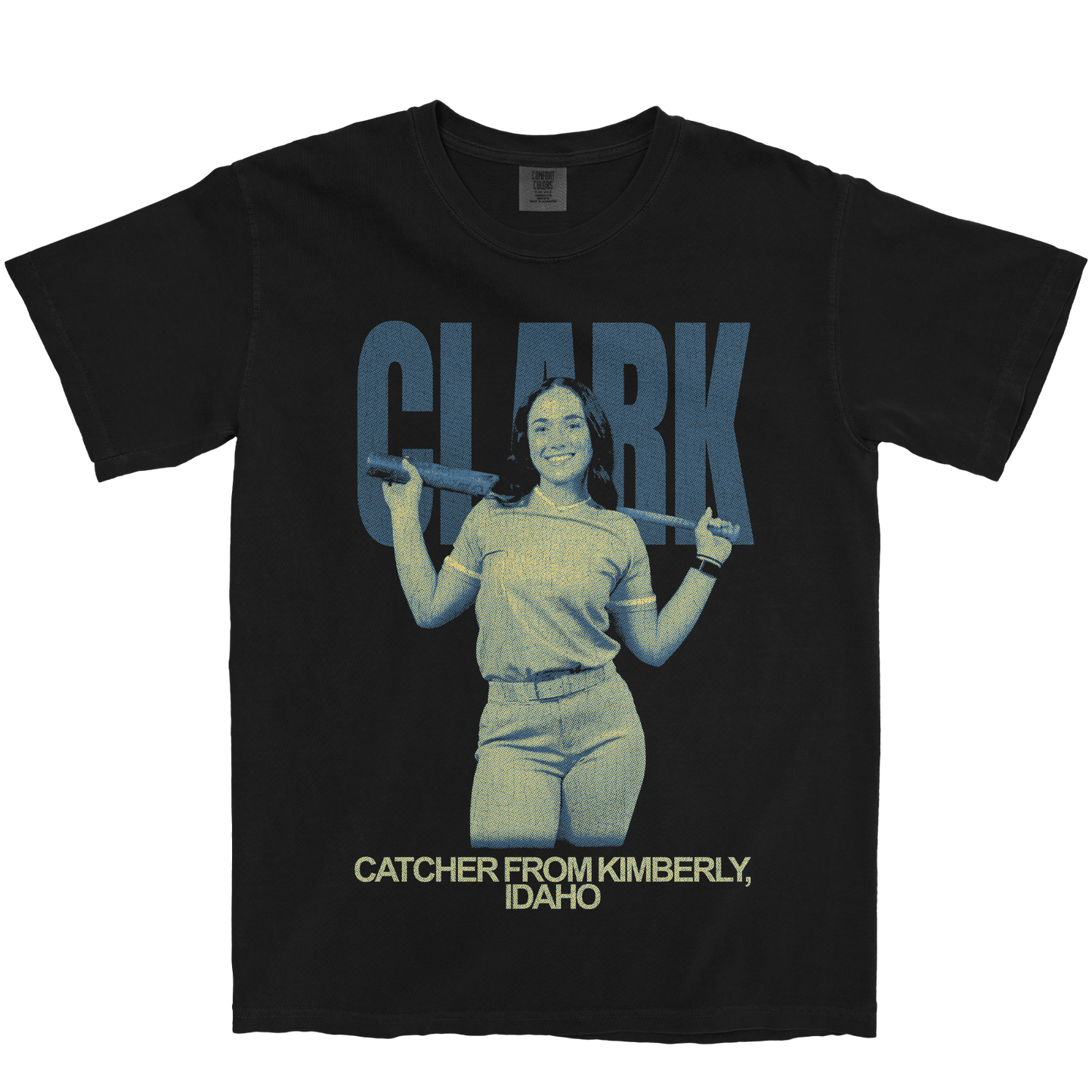 MADI CLARK VINTAGE BLACK TEE