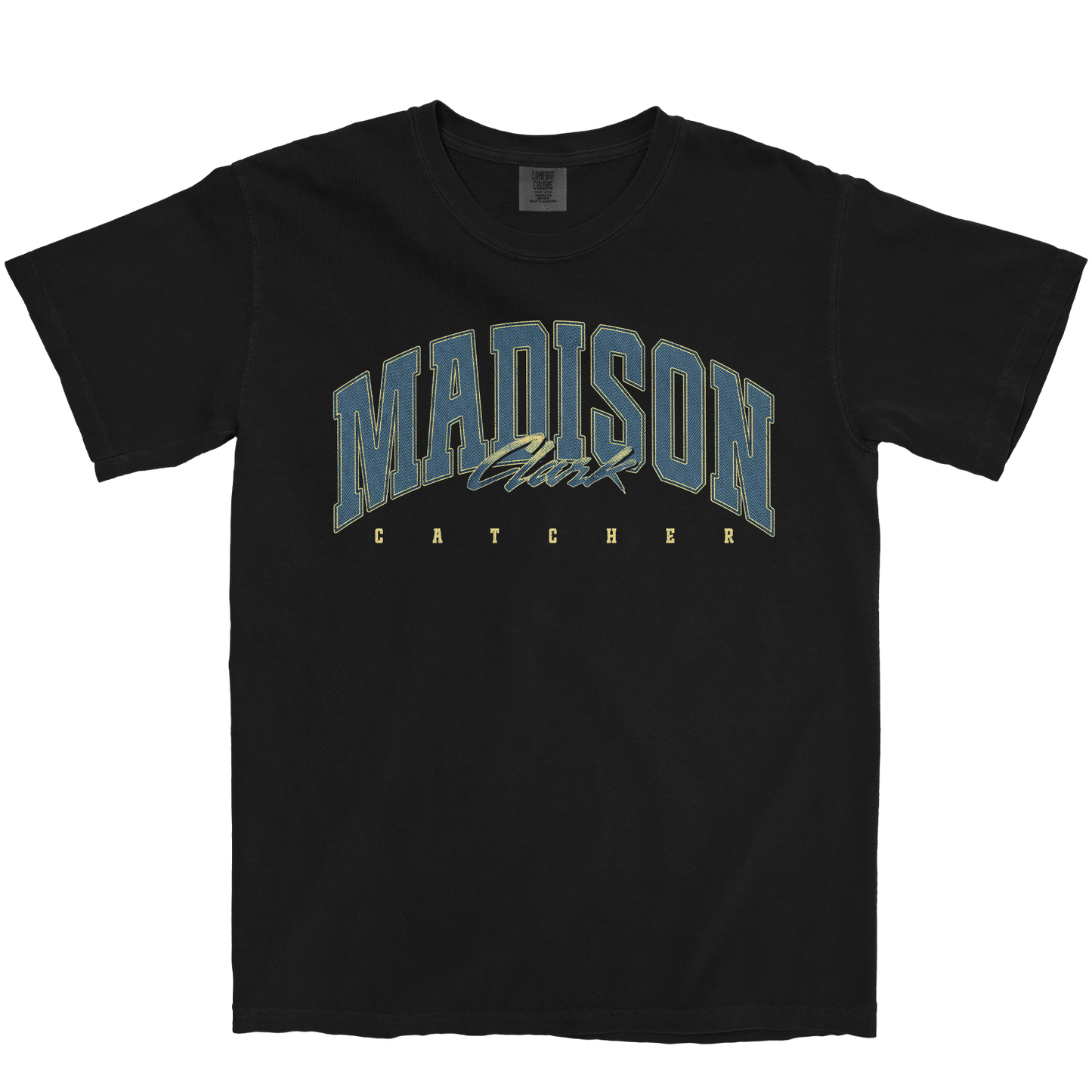 MADI CLARK RETRO BLACK TEE