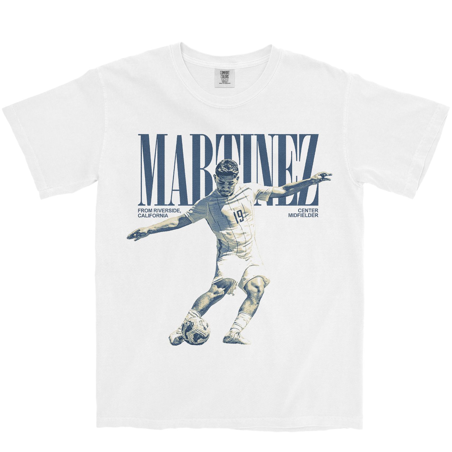 JONATHAN MARTINEZ VINTAGE WHITE TEE