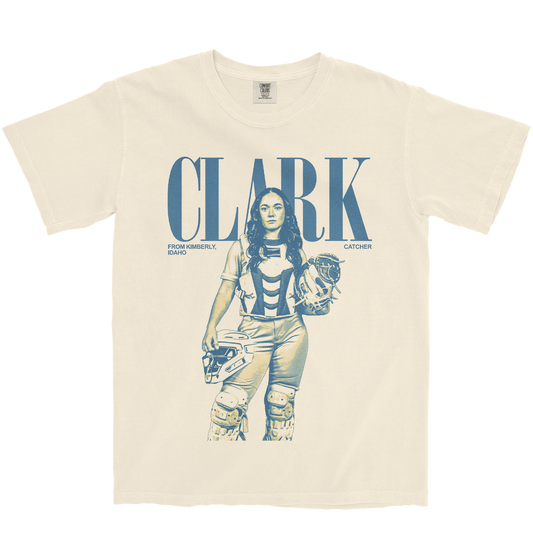 MADI CLARK VINTAGE IVORY TEE
