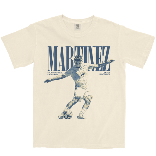 JONATHAN MARTINEZ VINTAGE IVORY TEE
