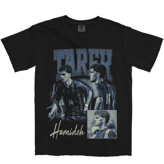 TAREK HAMIDEH GRAPHIC BLACK TEE
