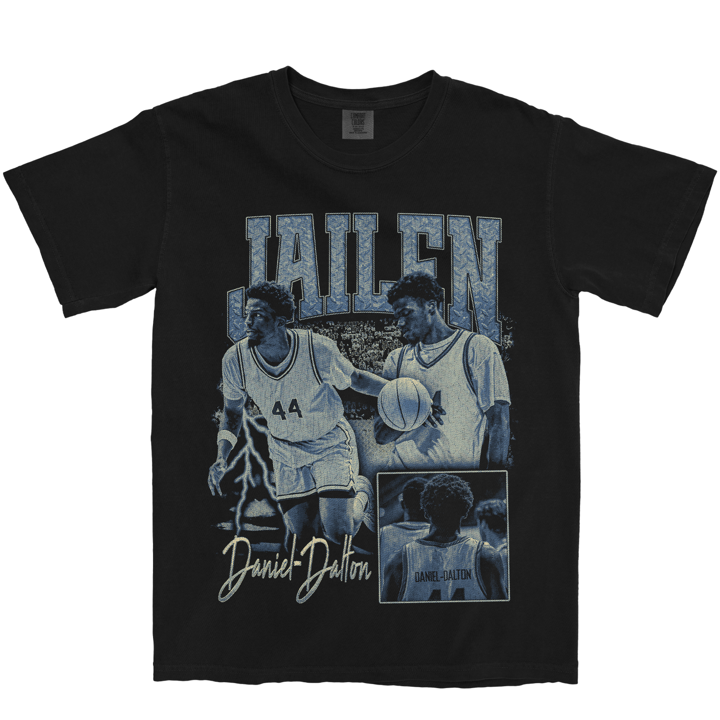 JAILEN DANIEL-DALTON GRAPHIC BLACK TEE