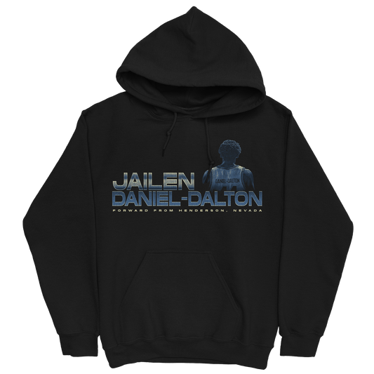JAILEN DANIEL-DALTON RETRO BLACK HOODIE