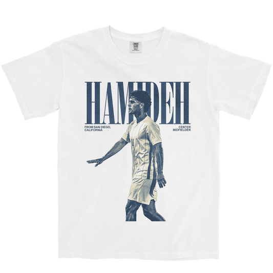 TAREK HAMIDEH VINTAGE WHITE TEE