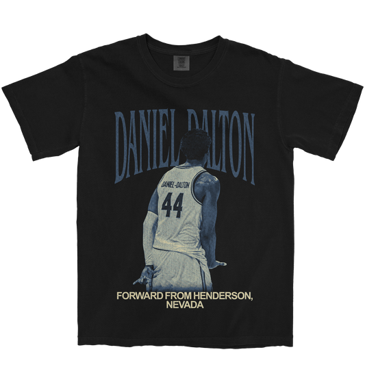 JAILEN DANIEL-DALTON VINTAGE BLACK TEE