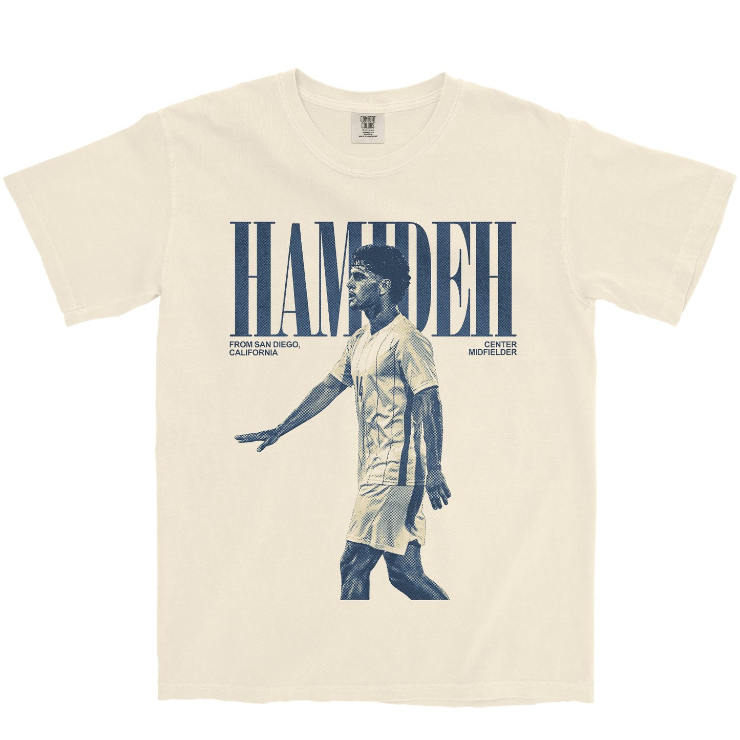 TAREK HAMIDEH VINTAGE IVORY TEE