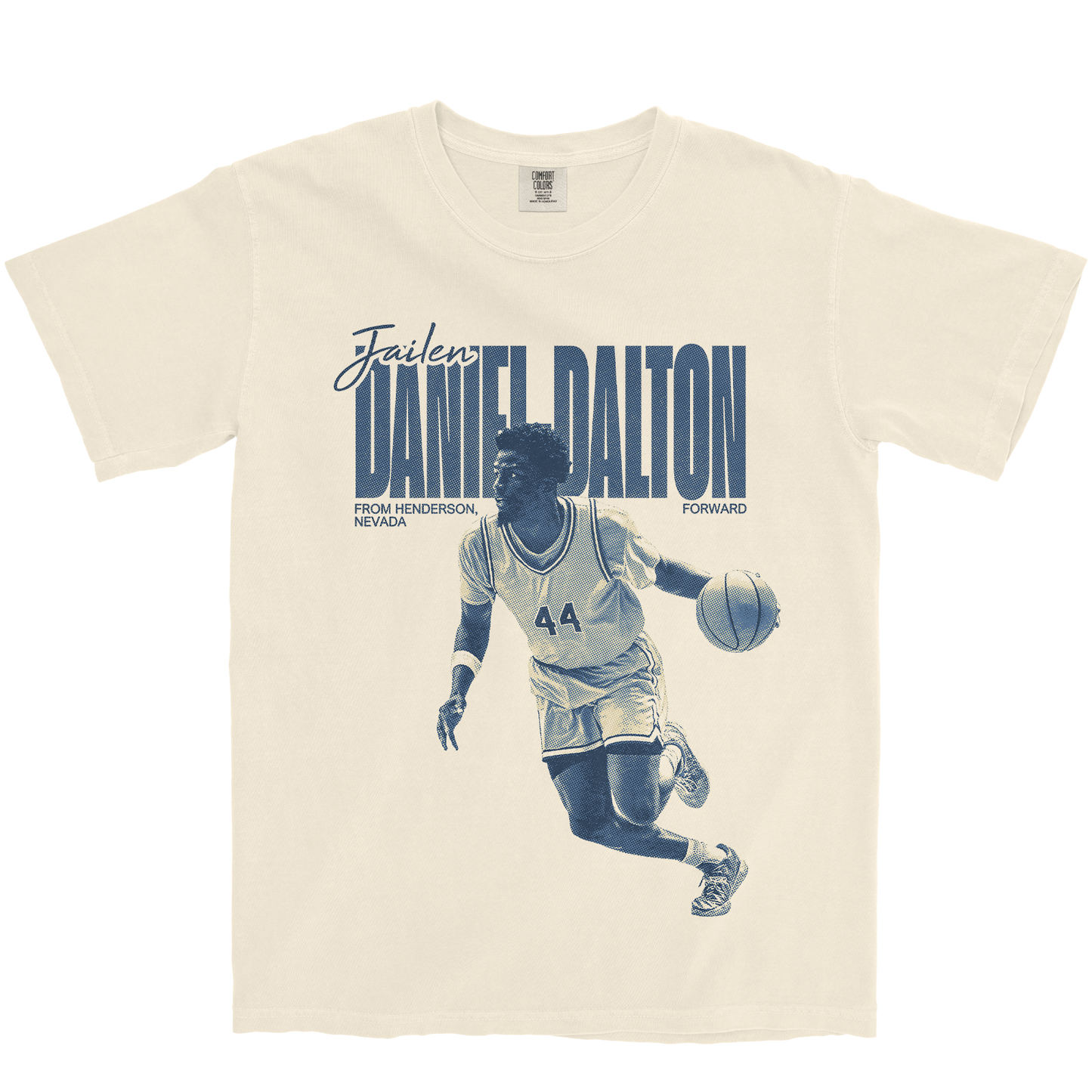 JAILEN DANIEL-DALTON VINTAGE IVORY TEE