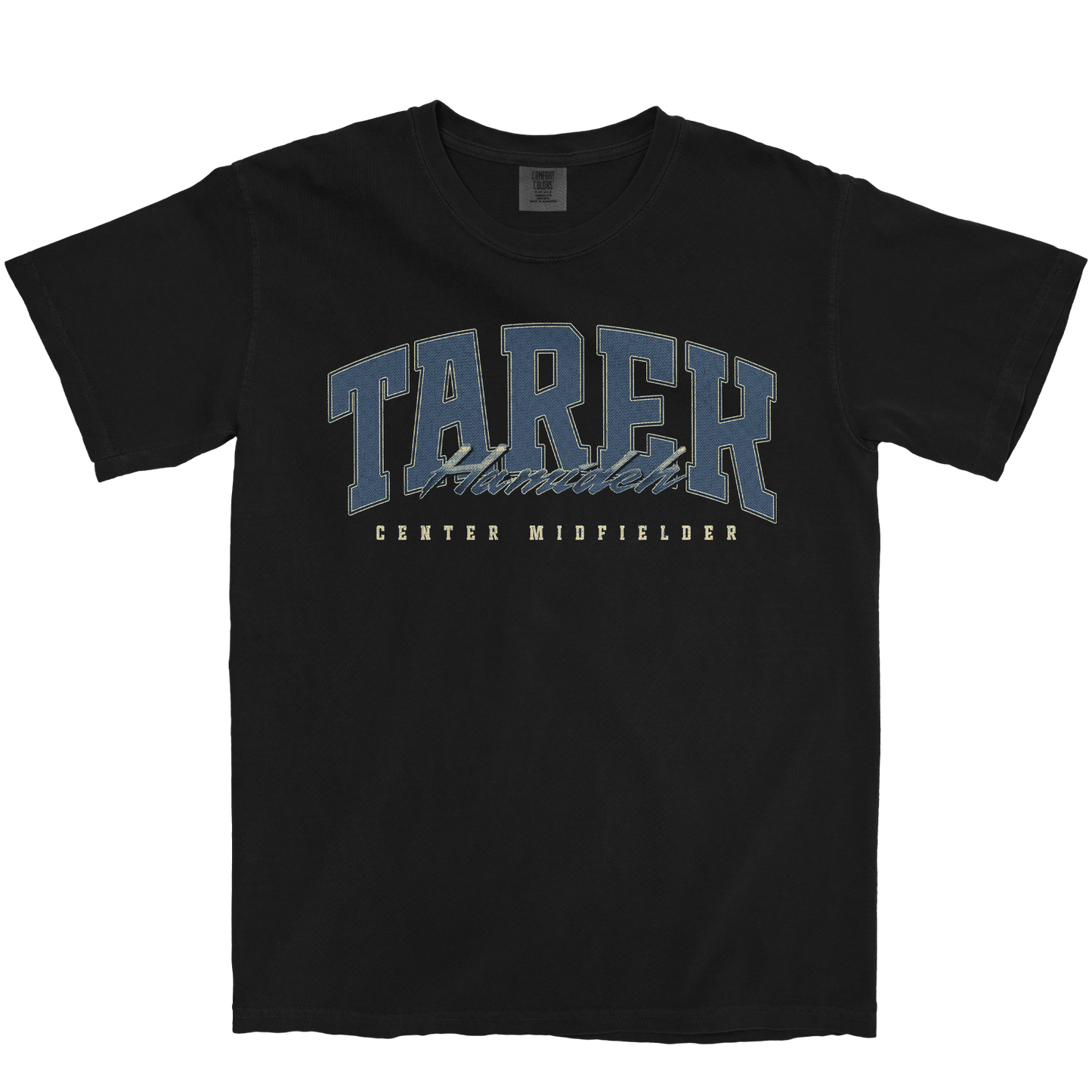 TAREK HAMIDEH RETRO BLACK TEE