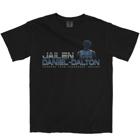 JAILEN DANIEL-DALTON RETRO BLACK TEE