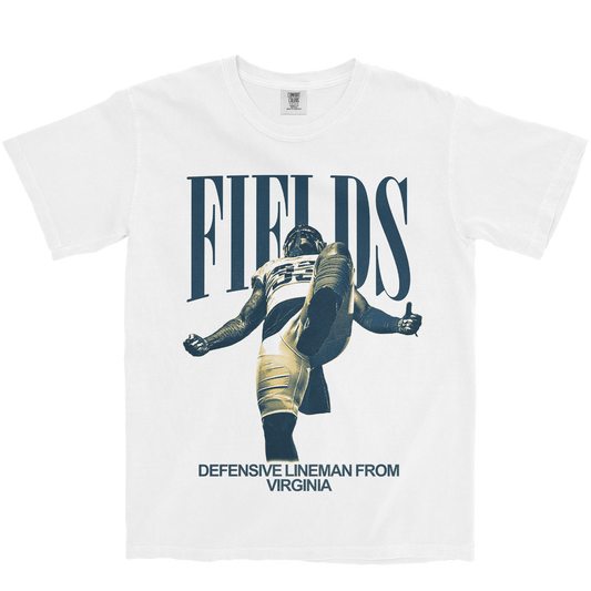 MICHAEL FIELDS VINTAGE WHITE TEE