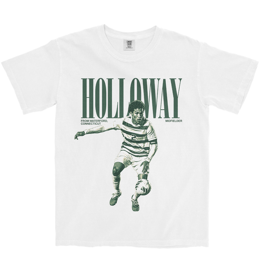 XAVIER HOLLOWAY VINTAGE WHITE TEE