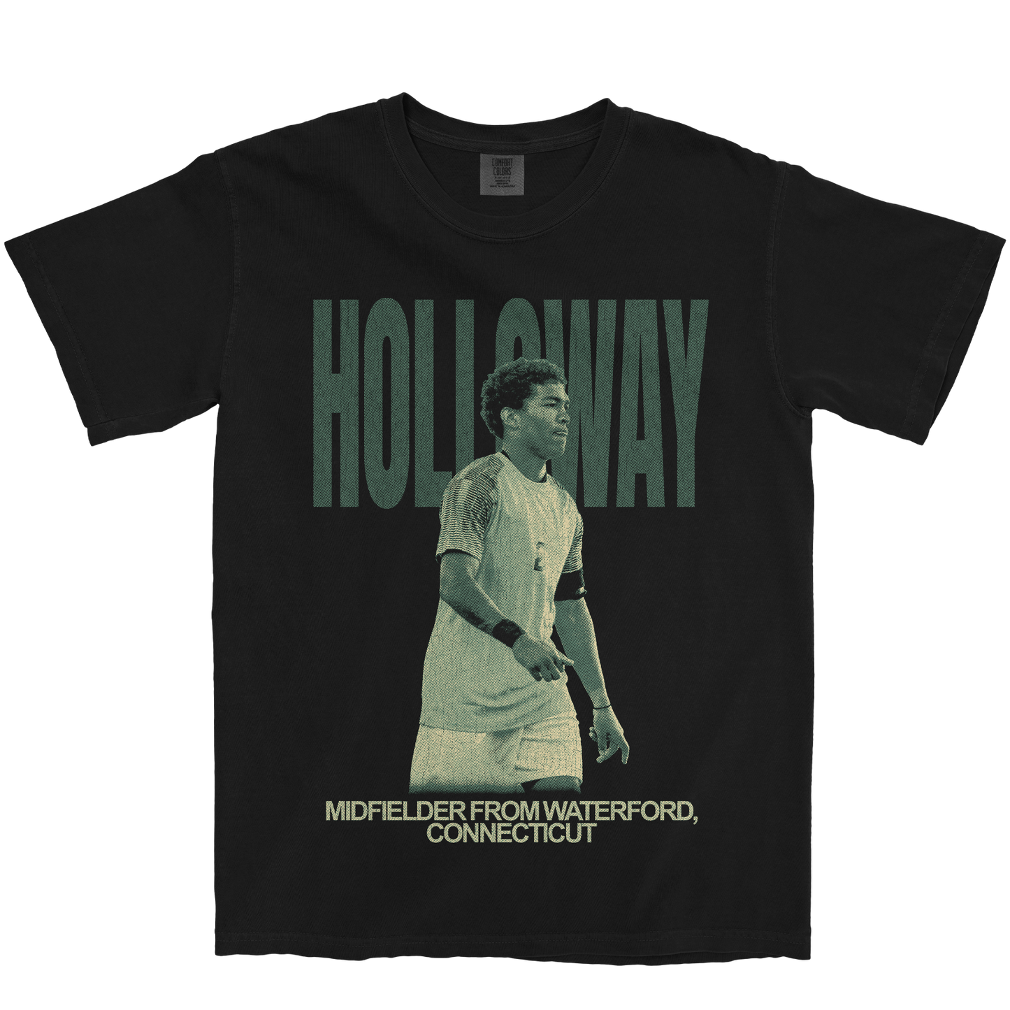 XAVIER HOLLOWAY VINTAGE BLACK TEE